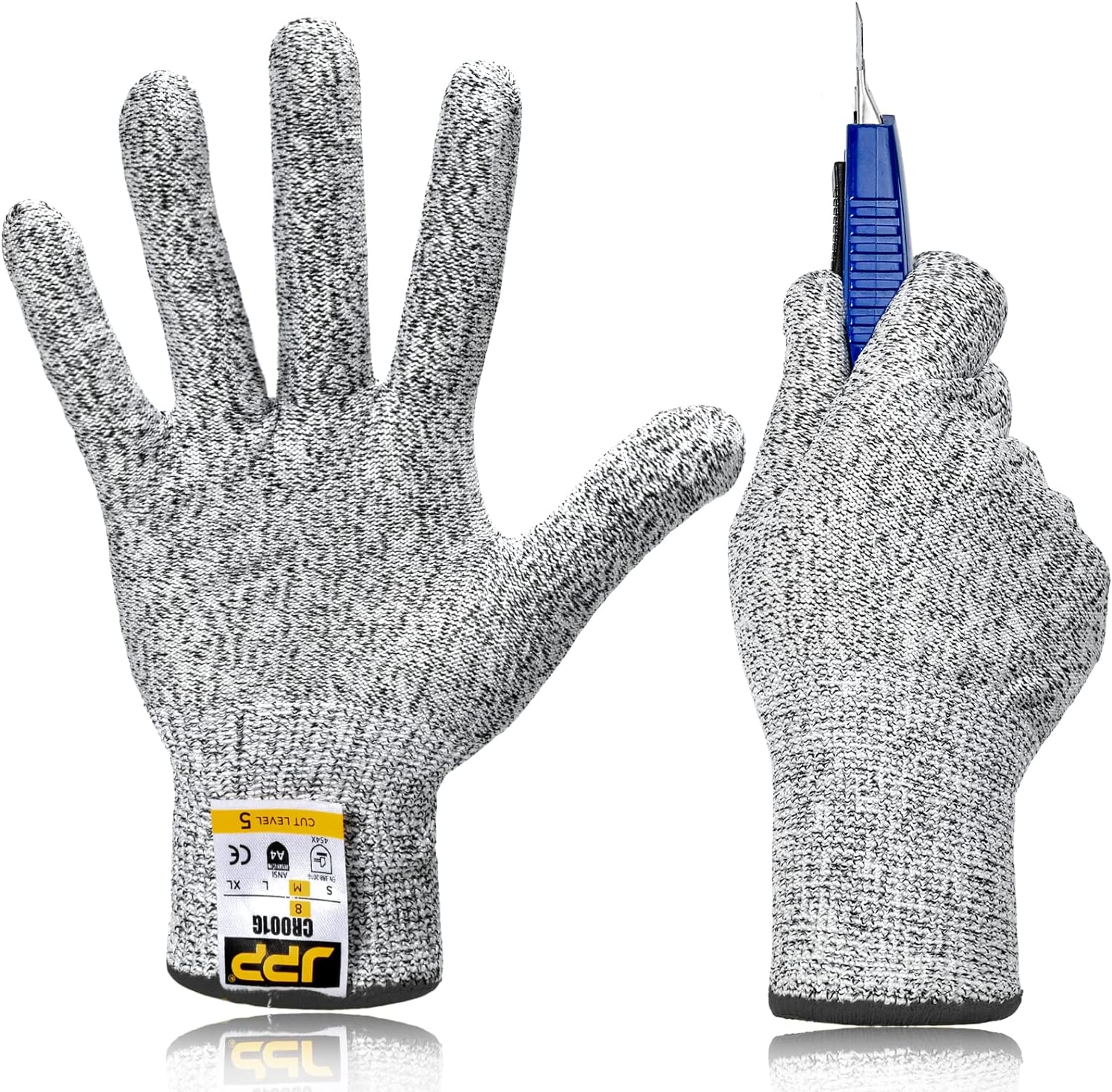 JPP Premium Cut Resistant Gloves, Cutting Proof CE Level 5 Protection
